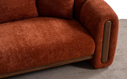 Legas Walnut Sofa Set
