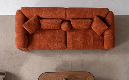 Legas Walnut Sofa Set