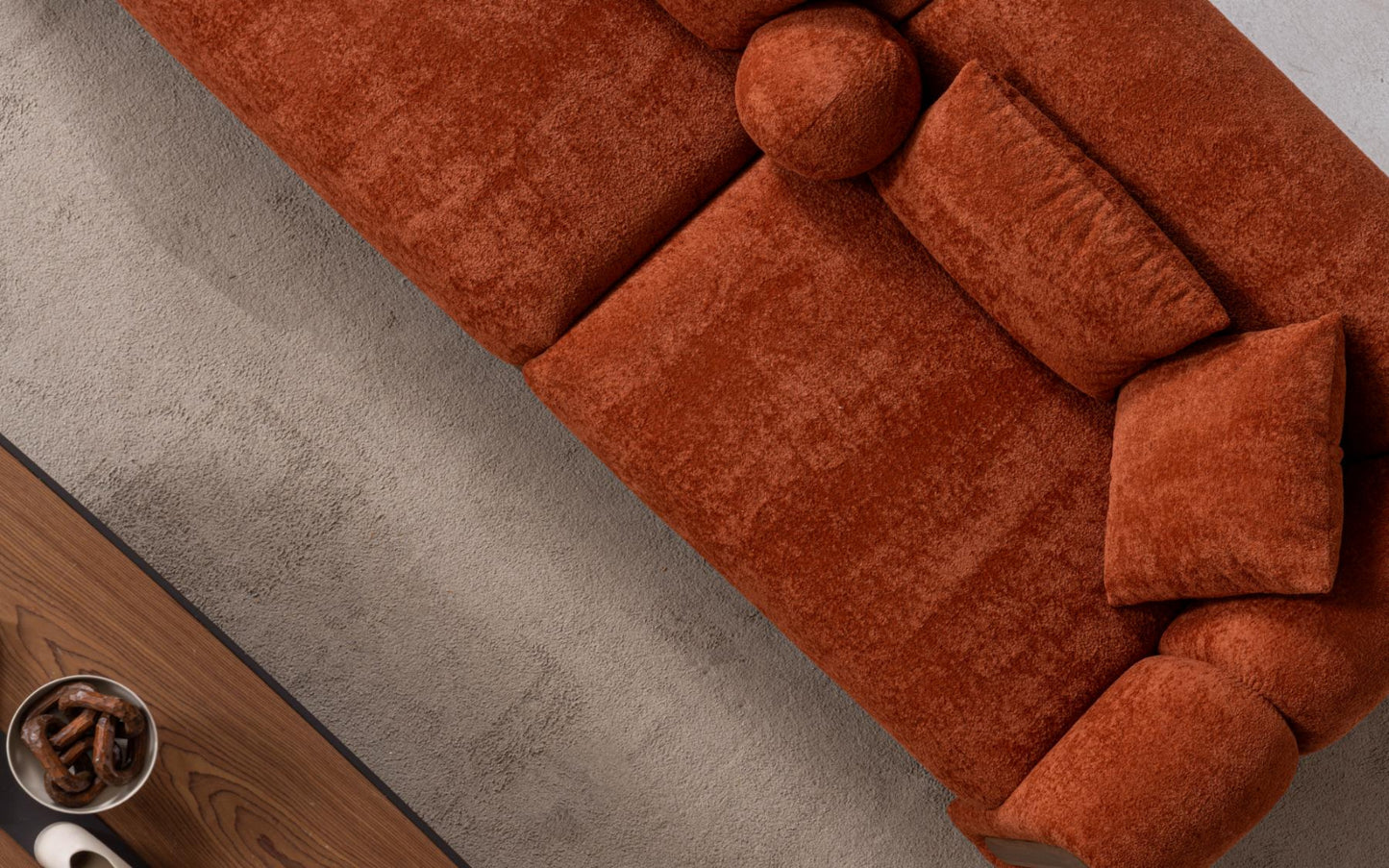 Legas Walnut Sofa Set