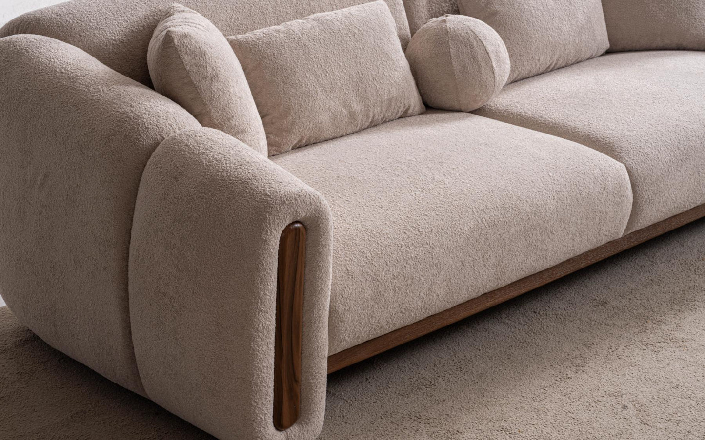Legas Walnut Sofa Set