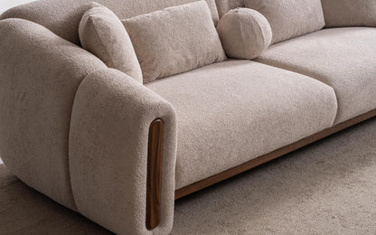 Legas Walnut Sofa Set