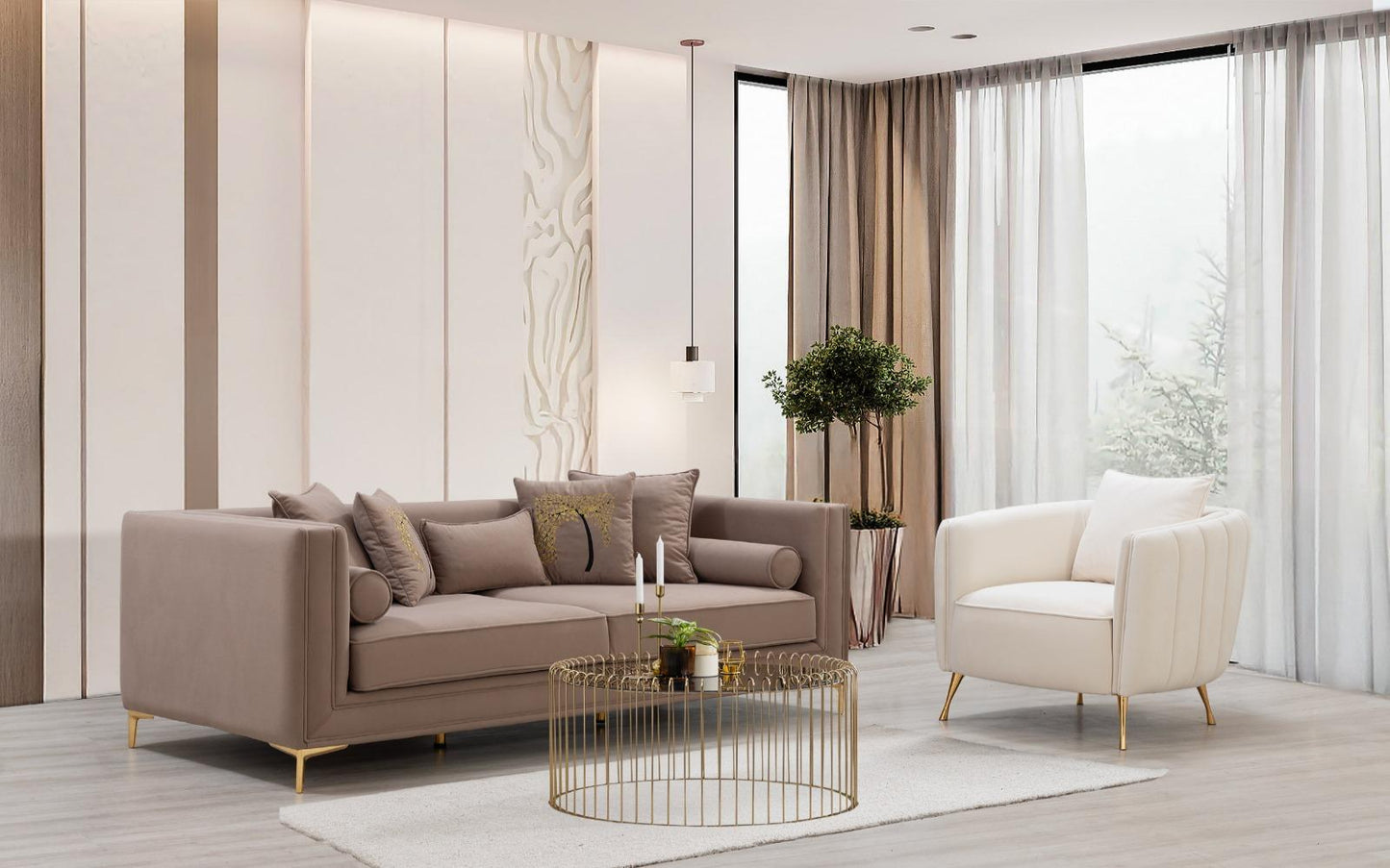 Nehir Sofa Set