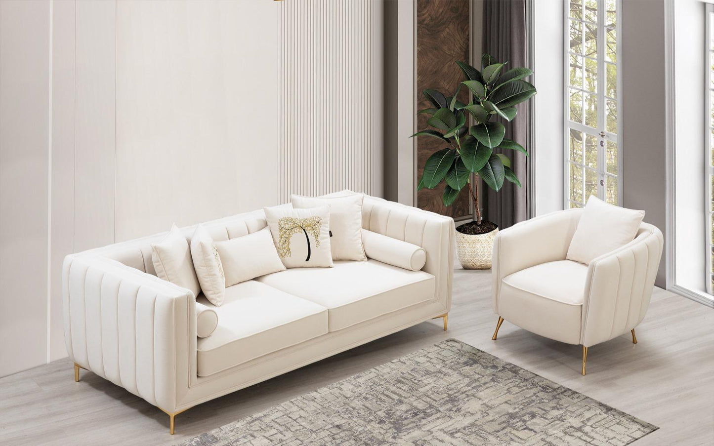 Nehir Sofa Set